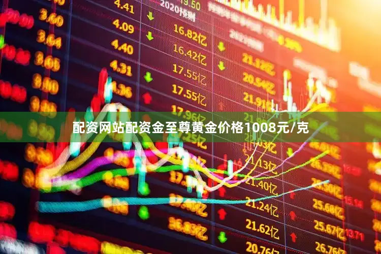 配资网站配资金至尊黄金价格1008元/克